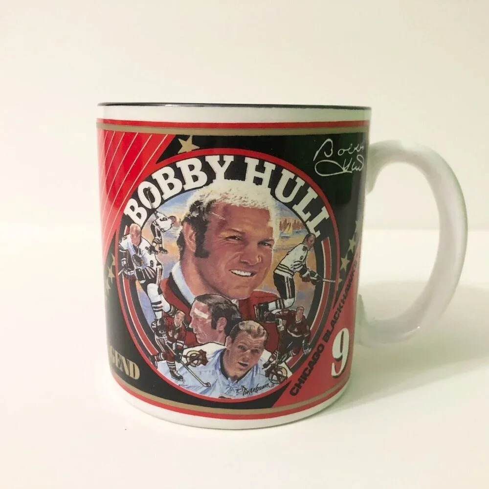1994 Sports Impressions Chicago Blackhawks Bobby Hull No 9 Mug